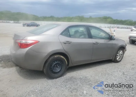2016 Toyota Corolla L z USA, uszkodzony, nr VIN 2T1BURHE8GC687214